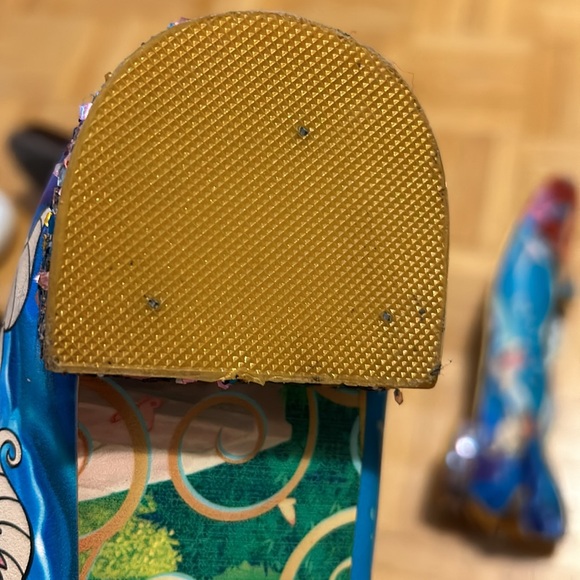 Irregular Choice Blue Little Mermaid Flats - Picture 7 of 13